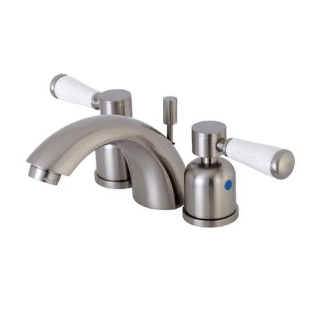 Kingston Brass KB8958DPL Mini-Widespread Bathroom Faucet, Brushed Nickel KB8958DPL